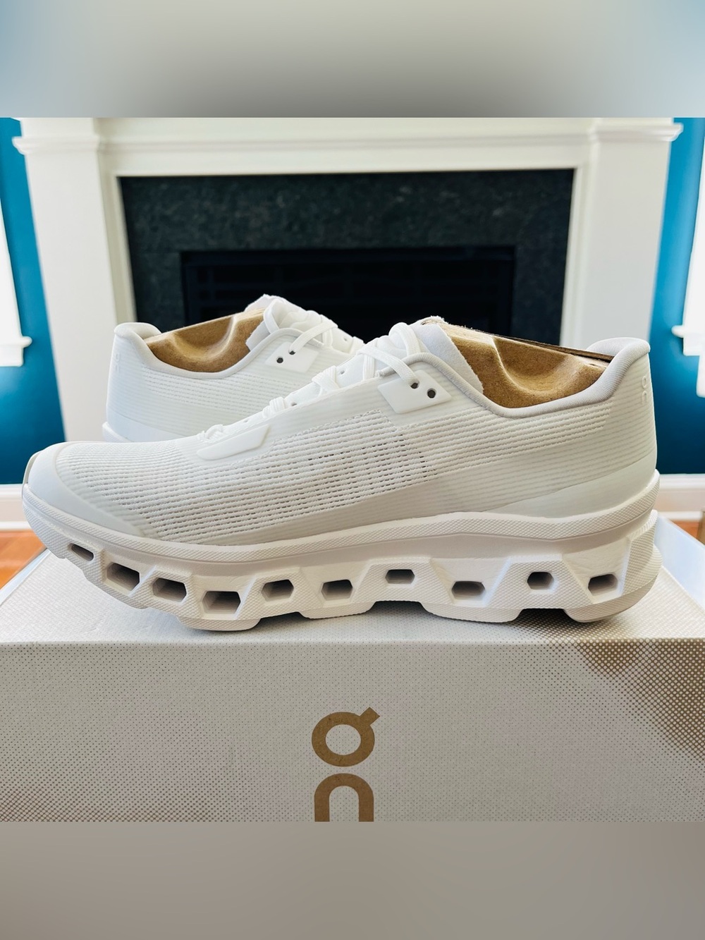 On Running Cloudmonster Void All White Women's Running Shoes 3WG10811200 - Picture 2 of 7